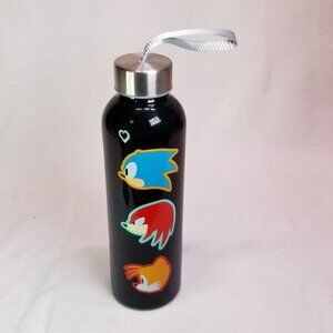 Sonic The Hedgehog Glass Water Bottle 18oz Lootcrate Collectible